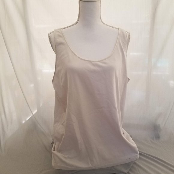 🦄 So / Lane Bryant / 26*28 / White Smooth Tank - Picture 1 of 3